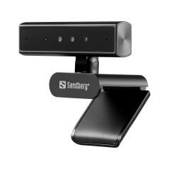 "Sandberg Face-ID Webcam Mini Pro - Ultimate HD Video Quality for Streamers & Professionals | Art. No. 134-44"